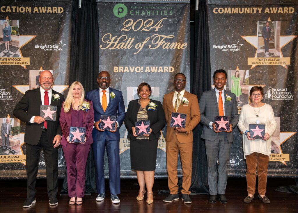 Broward Education Foundation 2024 Hall of Fame inductees