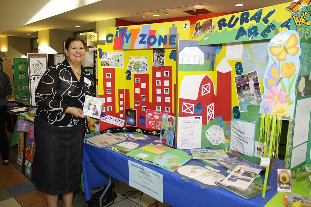 Mildays Cepero-Perez, a teacher at Griffin Elementary School