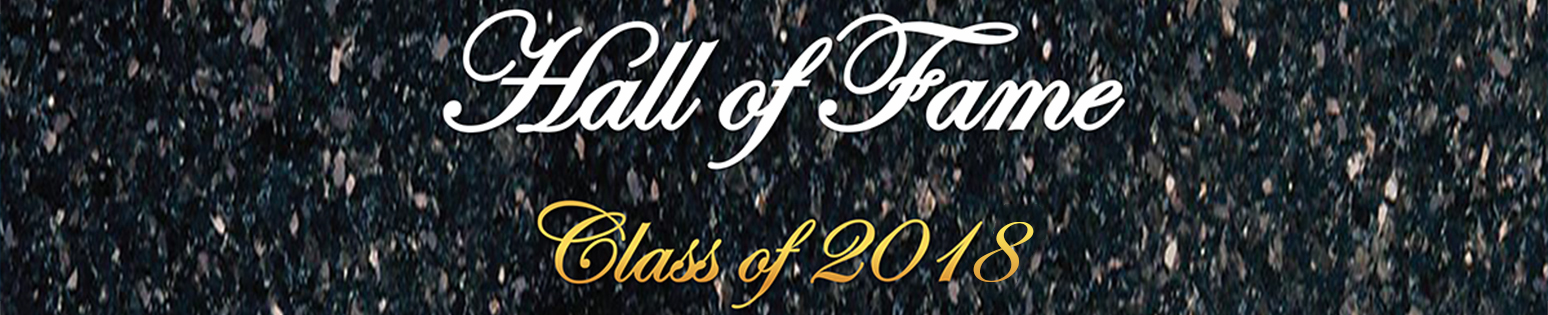 Hall of Fame 2018 Honoree Banner