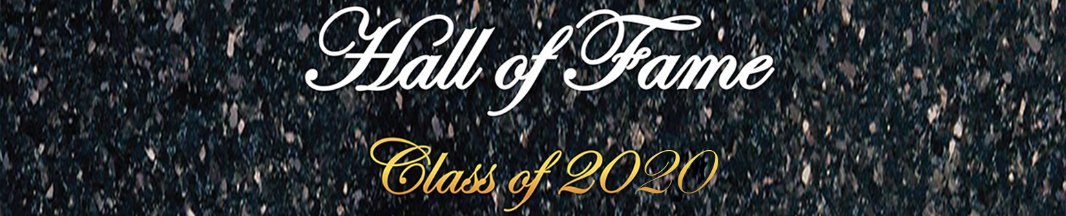 Hall of Fame 2020 Honoree Banner