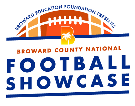 Broward County High School National Football Showcase Logo