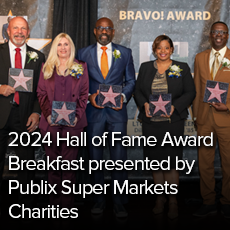 2024 Hall of Fame Award Breakfast presented by Publix Super Markets Charities